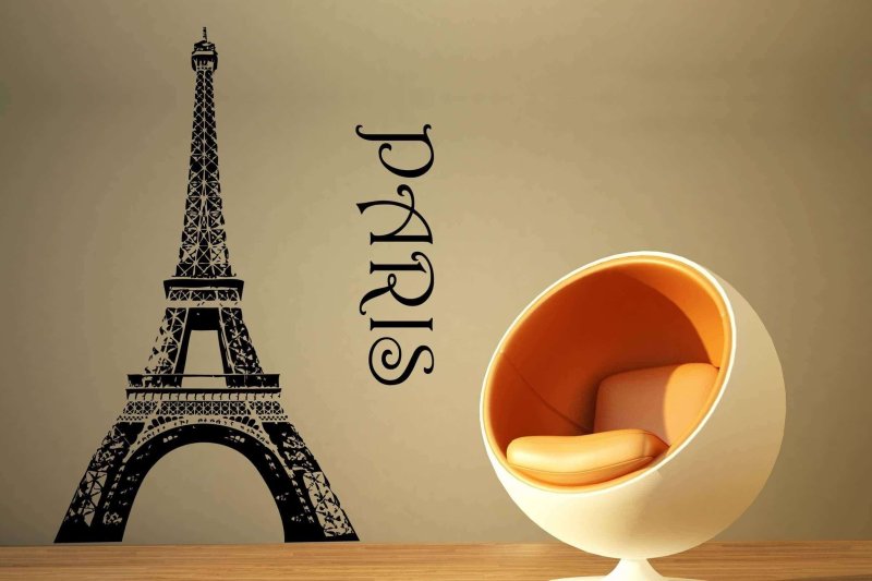 Наклейка "Эйфелевая башня № 1"