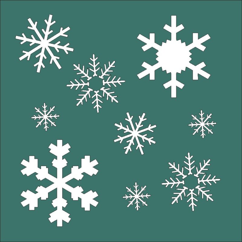 Снежинки для айсинга трафарет снежинок