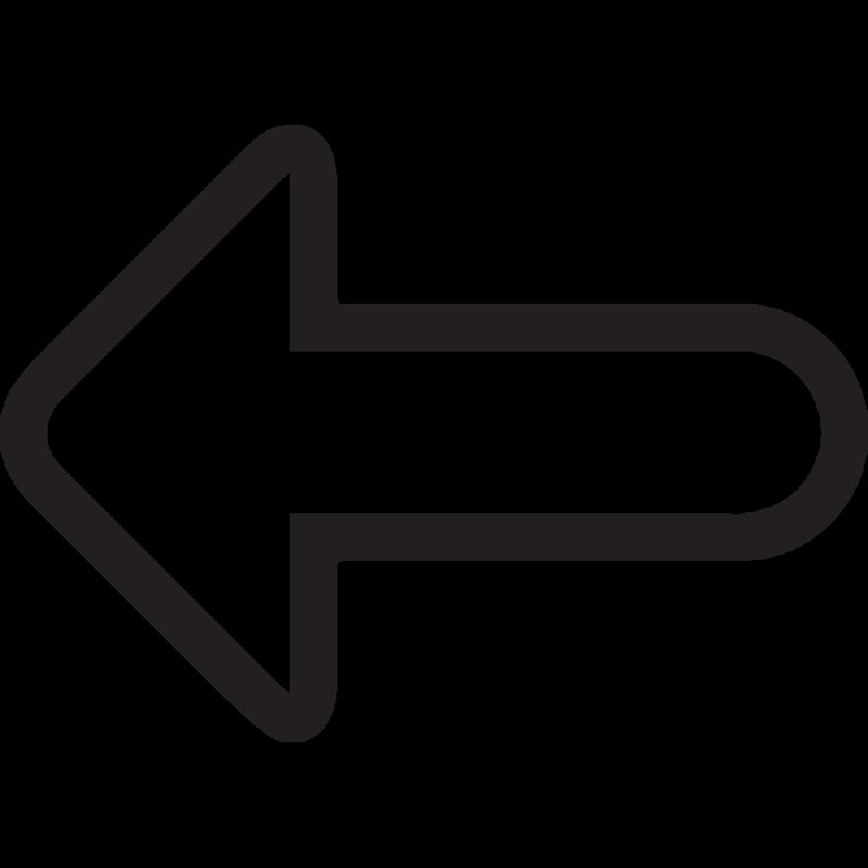 Стрелка вправо контур