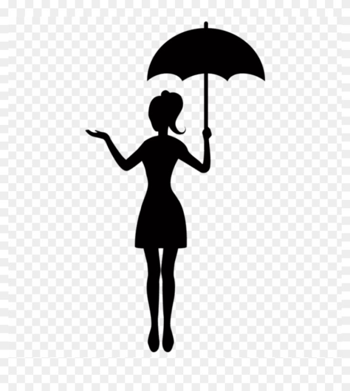 Силуэт девушки