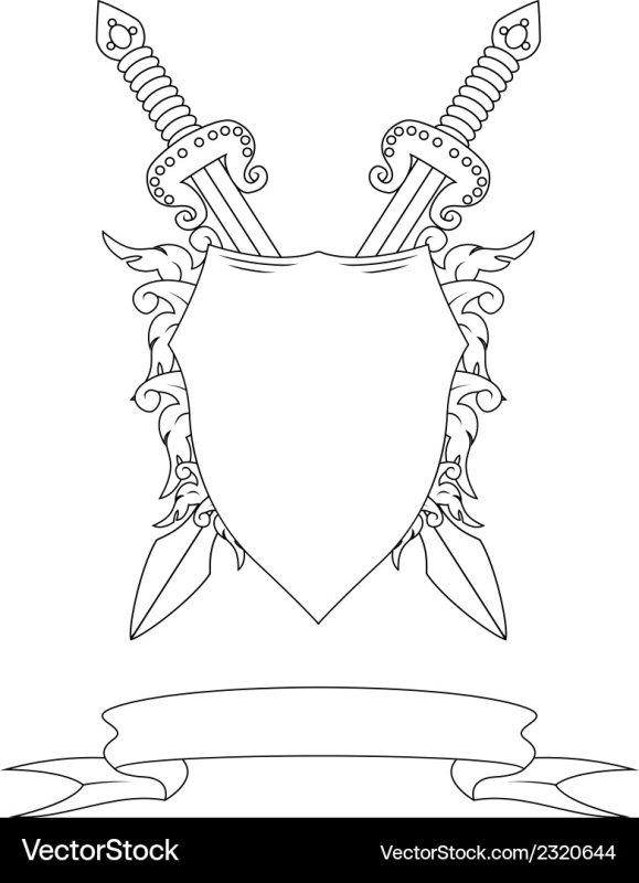 Меч геральдика