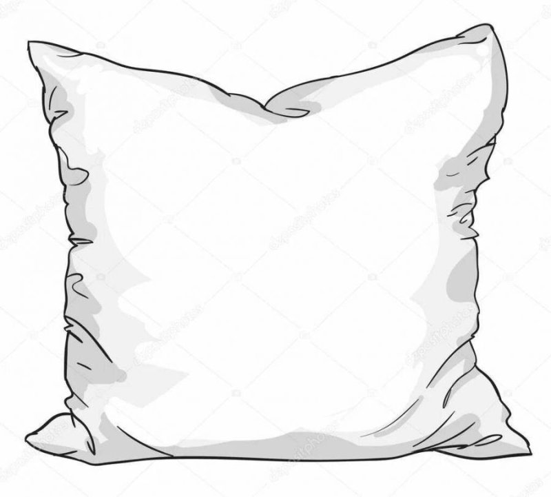 Подушка раскраска для детей