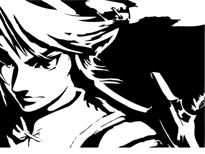 Аниме силуэт