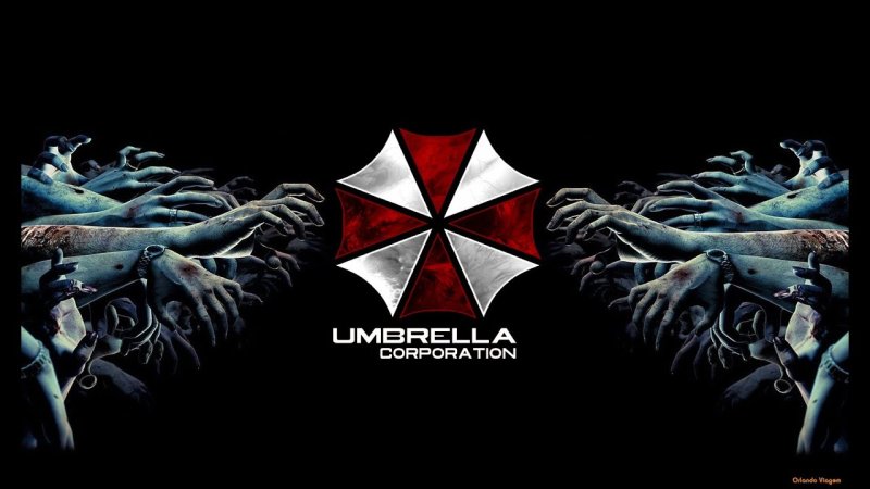 Обитель зла значок Амбрелла