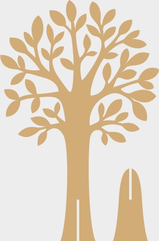 Дерево для вырезания