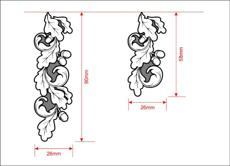 Резьба по дереву растительный орнамент