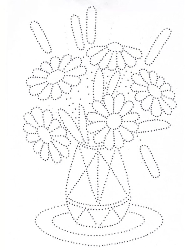 Схемы для изонити с цифрами для начинающих