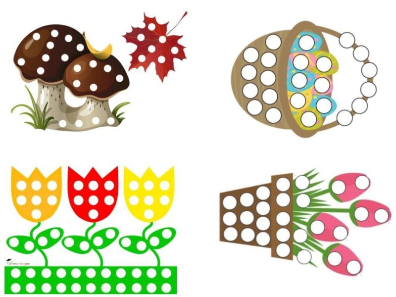 Пластилиновые заплатки для детей