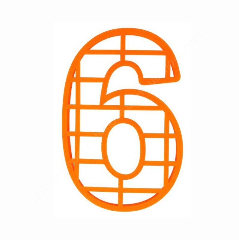 Вырубки цифры для торта