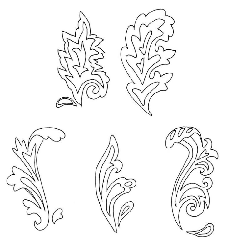 Трафареты для тиснения на коже