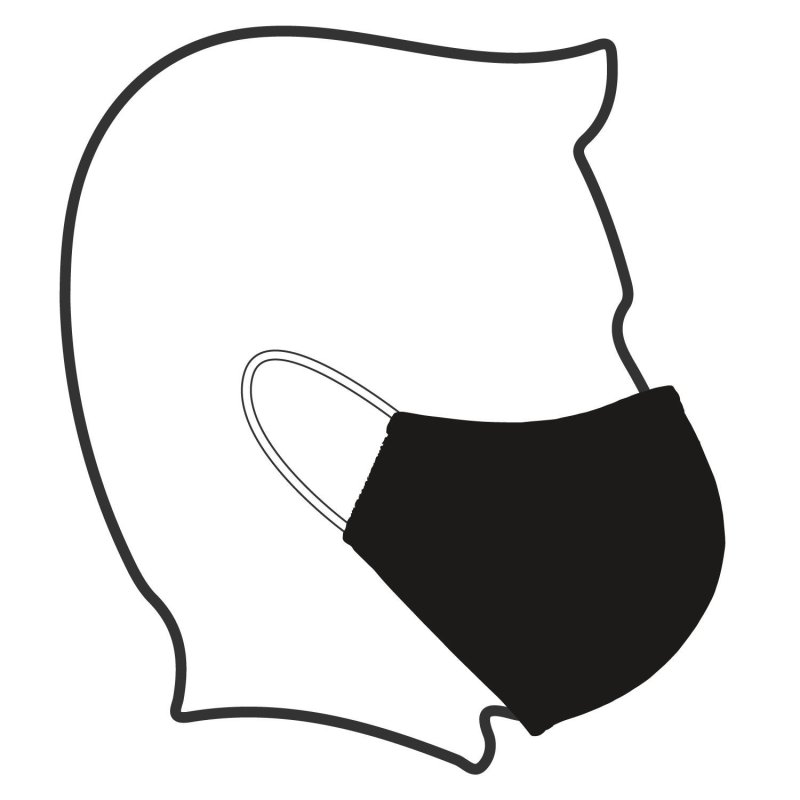 Маска макет медицинская