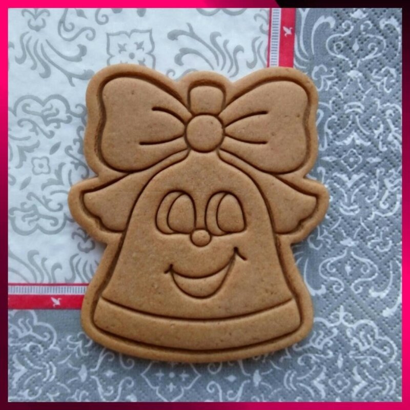 Имбирное печенье колокольчик