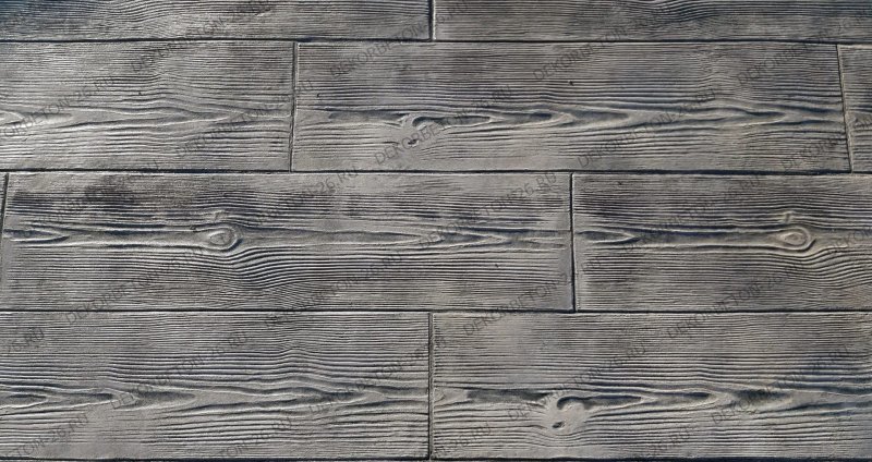 Печатный бетон палубная доска