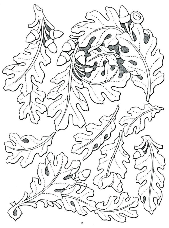 Шеридан дубовые листья