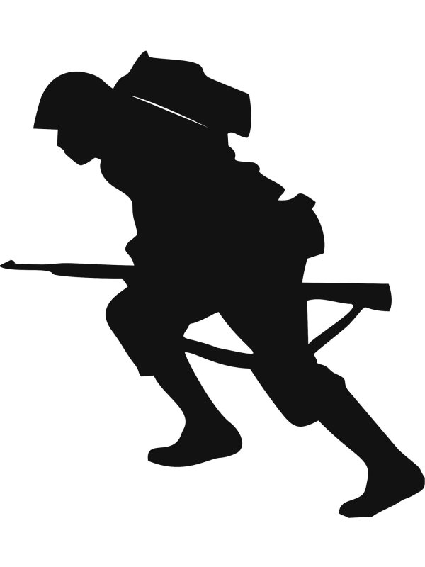 Силуэт война