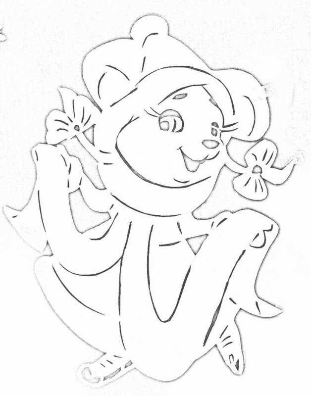 Вытынанки шаблоны