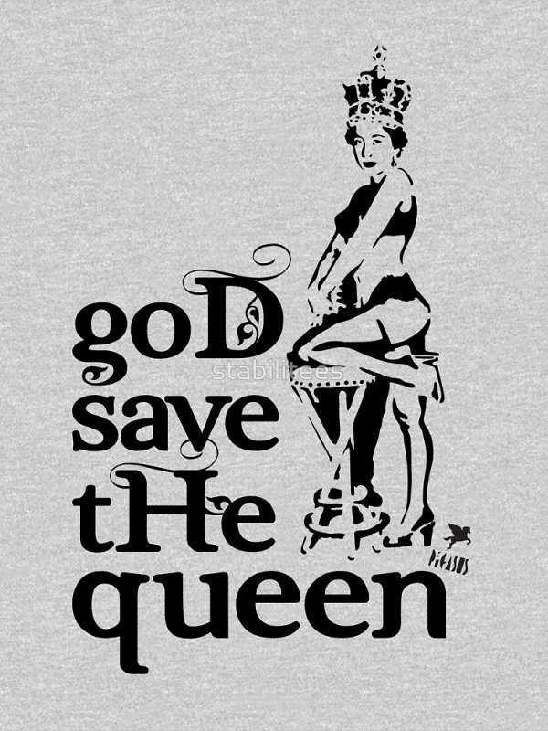 Queen трафарет