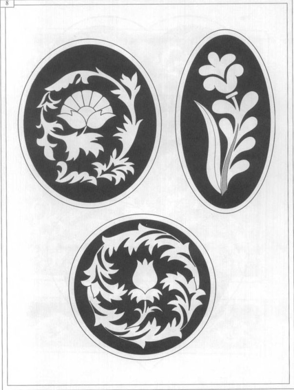 Орнаменты для гравировки по дереву