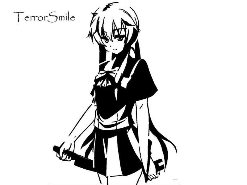 Трафарет аниме