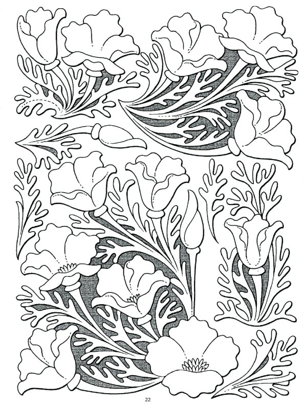 Трафарет для тиснения по коже