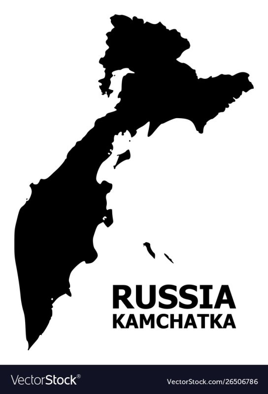 Очертания Камчатки