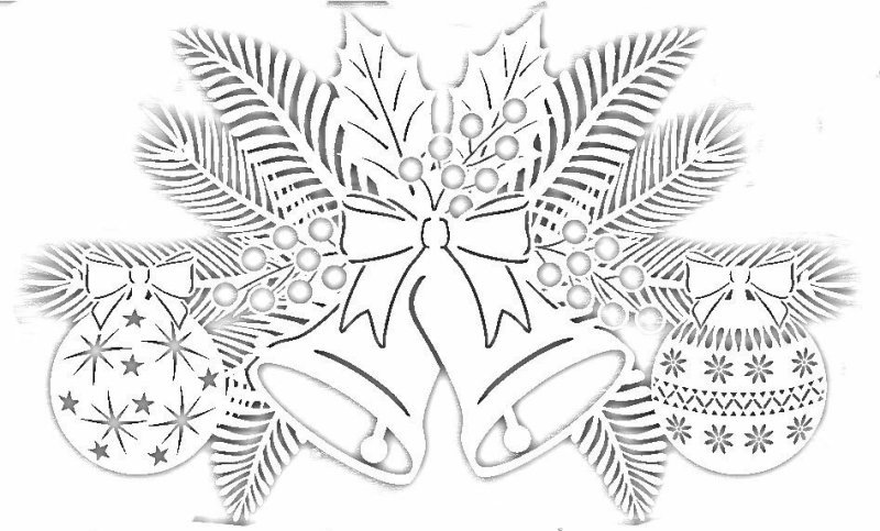 Трафарет "окна"