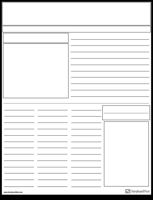 Газета заготовка