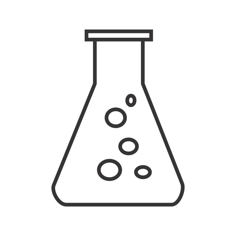 Колба трафарет