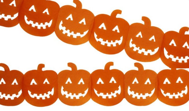 Гирлянда тыквы