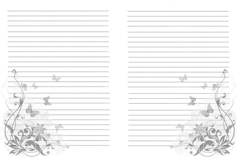 Макеты страниц для блокнота