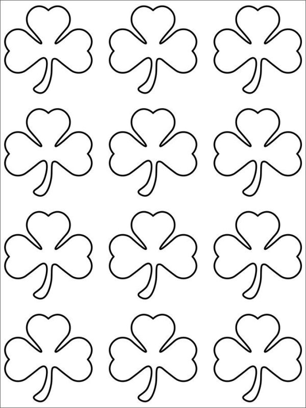 Шаблоны цветов для печати