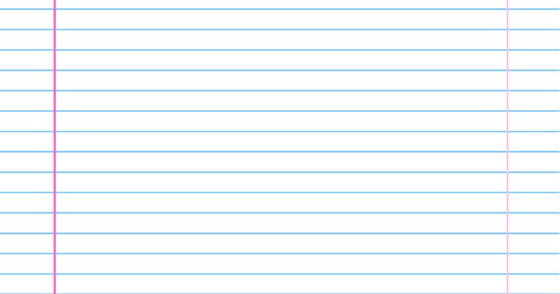 Лист в широкую линию