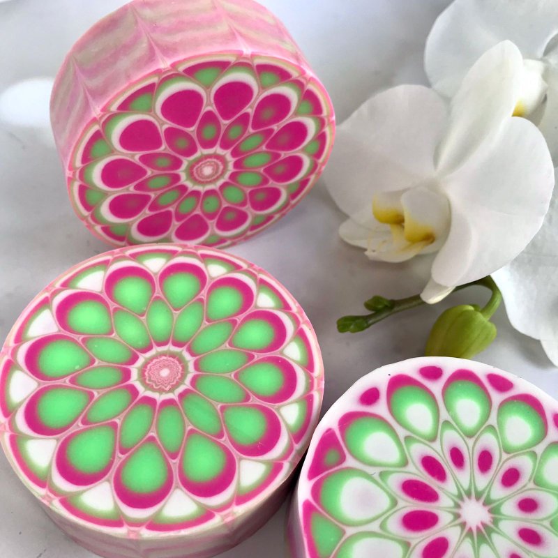 Мыло в технике Калейдоскоп