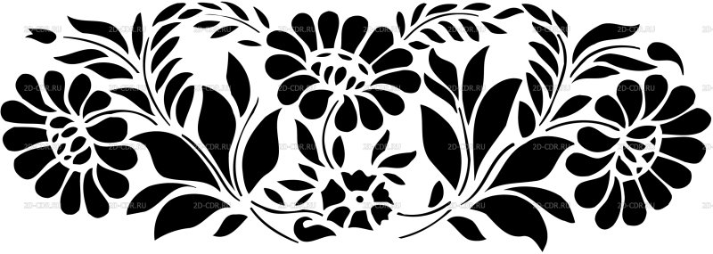 Трафарет узоры