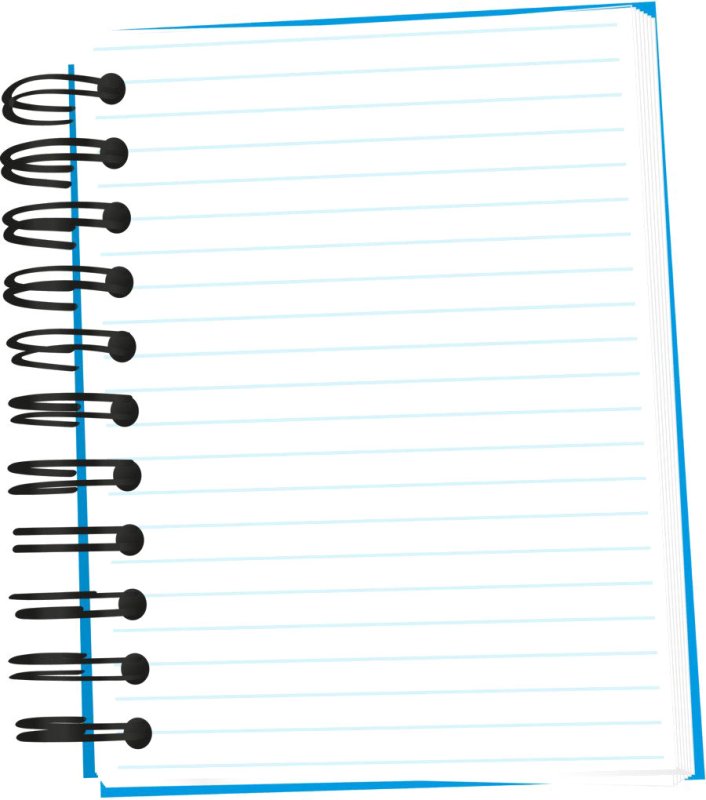 Лист тетради