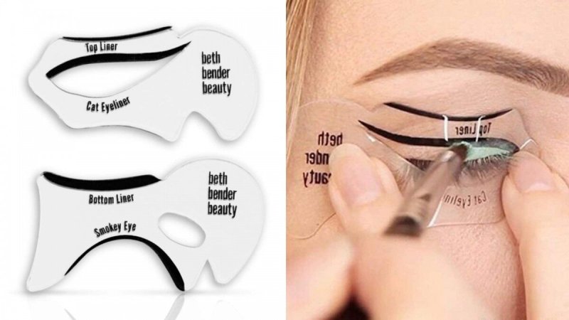 Трафарет стрелки для глаз