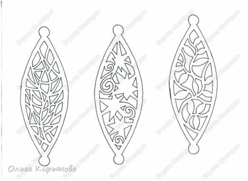 Ажурные шары из бумаги