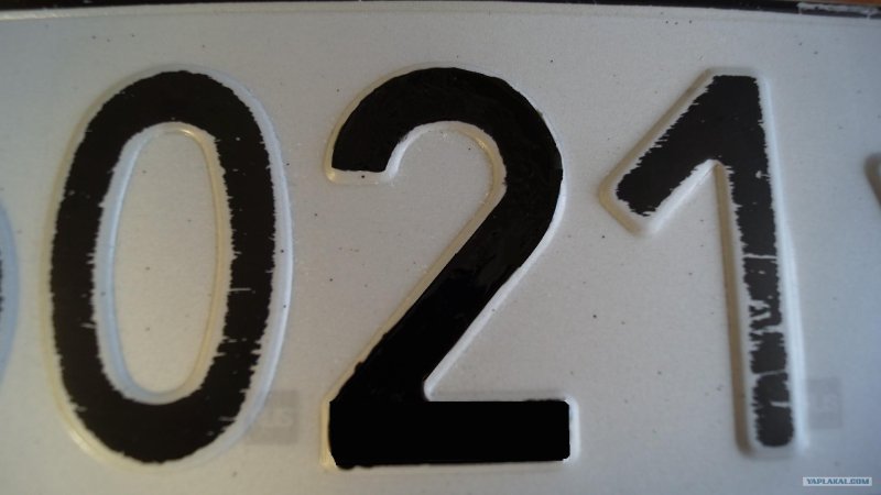 Трафарет номер