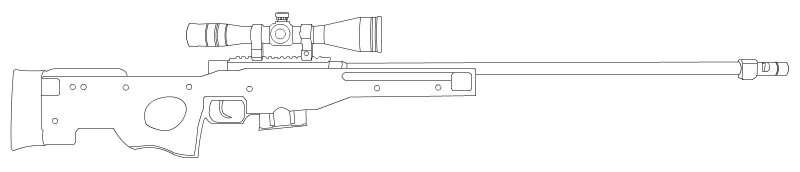 Снайперская винтовка из стандофф 2