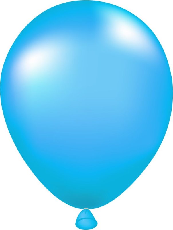 Шарик воздушный трафарет