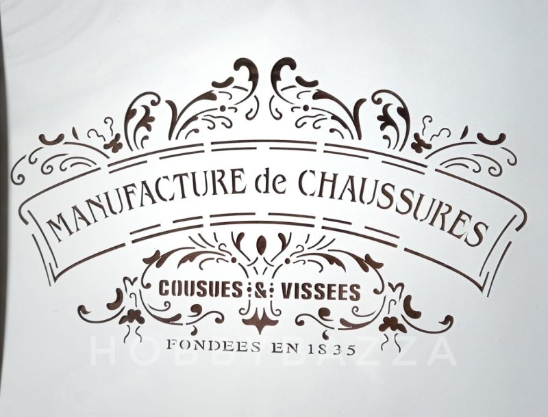 Трафаретные надписи на ящиках