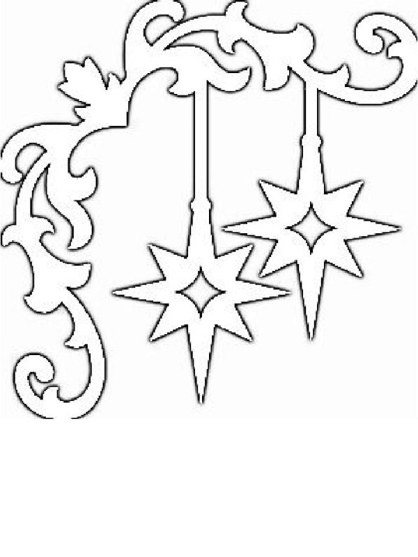 Новогодние уголки на окна