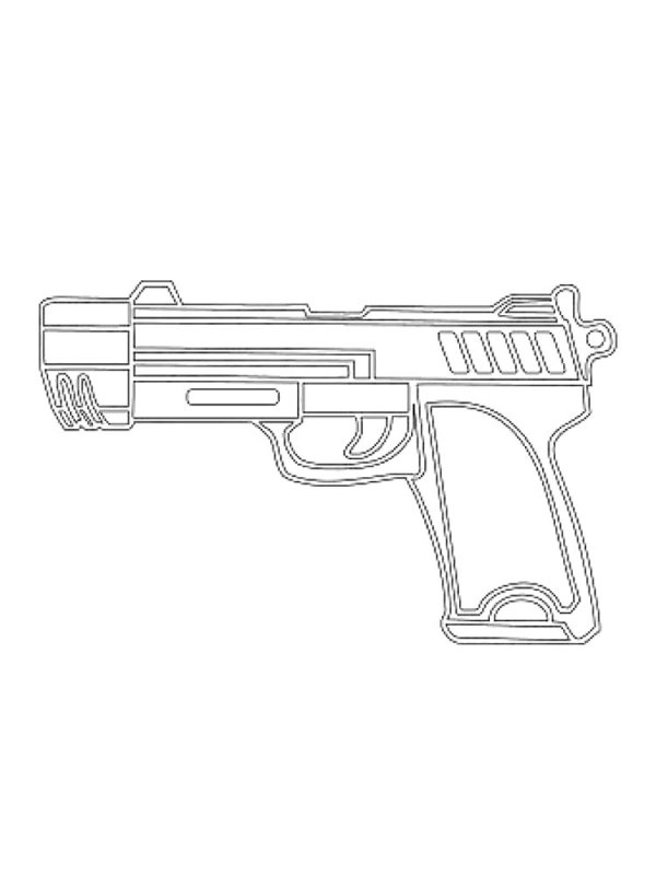 Распечатка пистолета