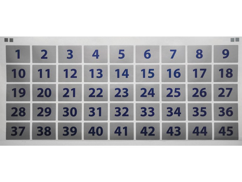 Цифры на почтовый ящик