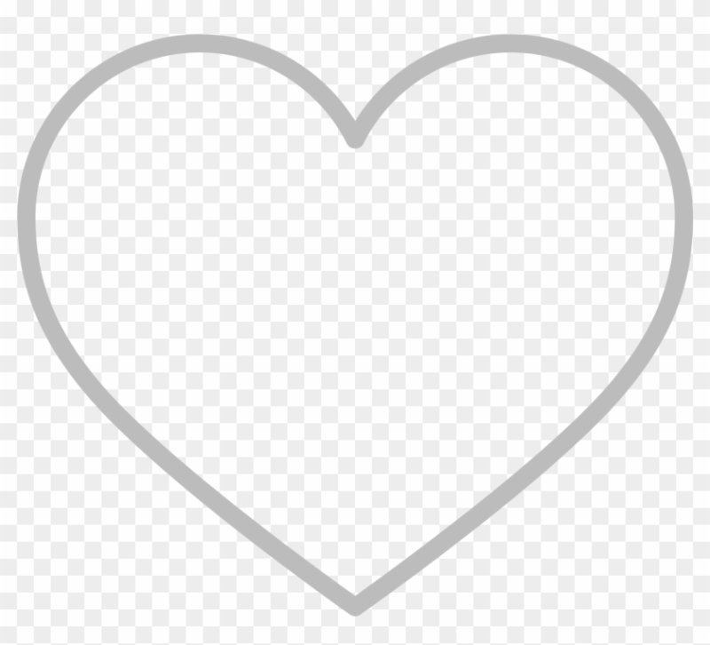 Сердце очертание