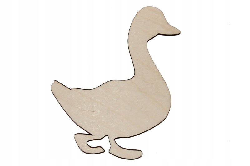 Гусь трафарет