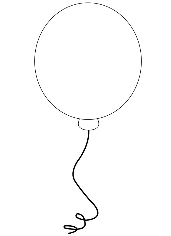 Шар раскраска