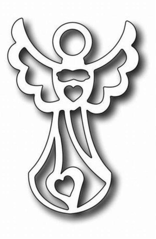Ангелочки трафареты для вырезания