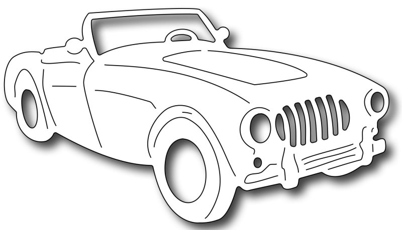 Автомобиль для вырезания