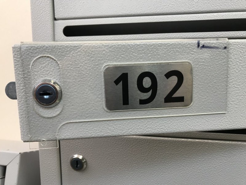 Шильдики на почтовые ящики